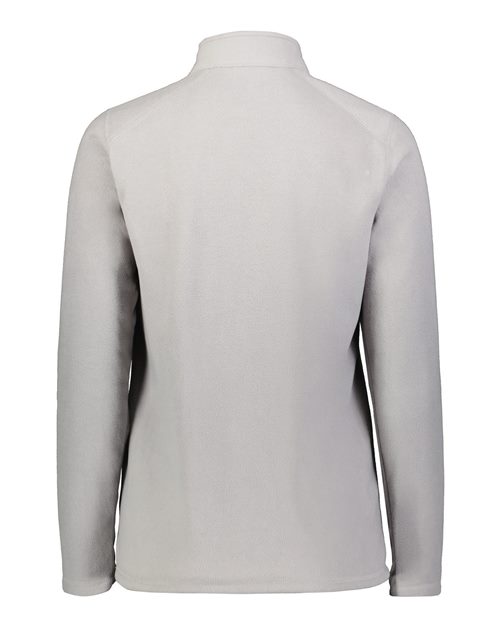 Women's Eco Revive™ Micro-Lite Fleece Quarter-Zip Pullover - Athletic Grey Back