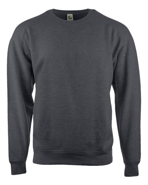 Youth Crewneck Sweatshirt - Charcoal Front