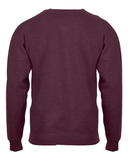 Youth Crewneck Sweatshirt - Maroon Back