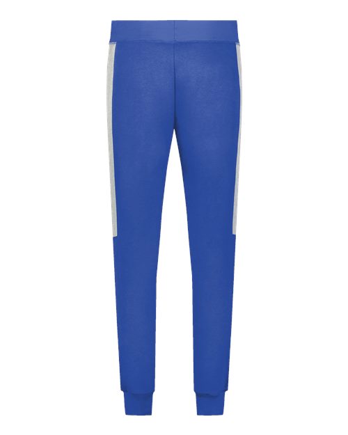 Youth Eco Revive™ Three-Season Triblend Fleece Joggers - Royal/ Grey Heather Back
