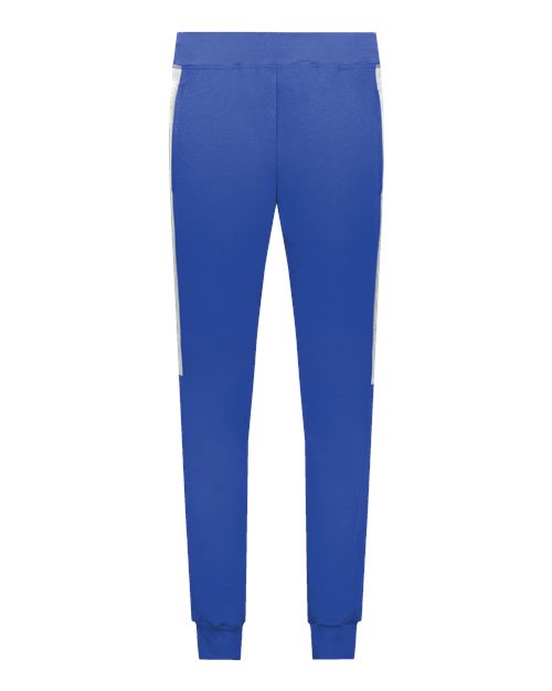 Youth Eco Revive™ Three-Season Triblend Fleece Joggers - Royal/ Grey Heather Front