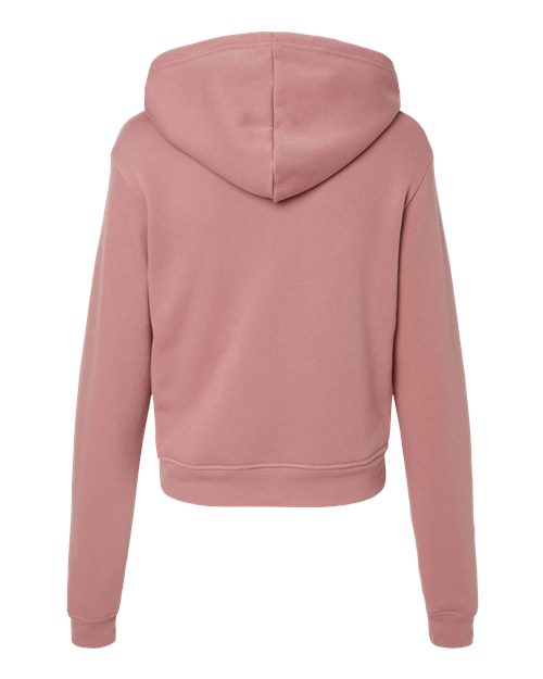 Women's Classic Hoodie Sweatshirt - Mauve Back