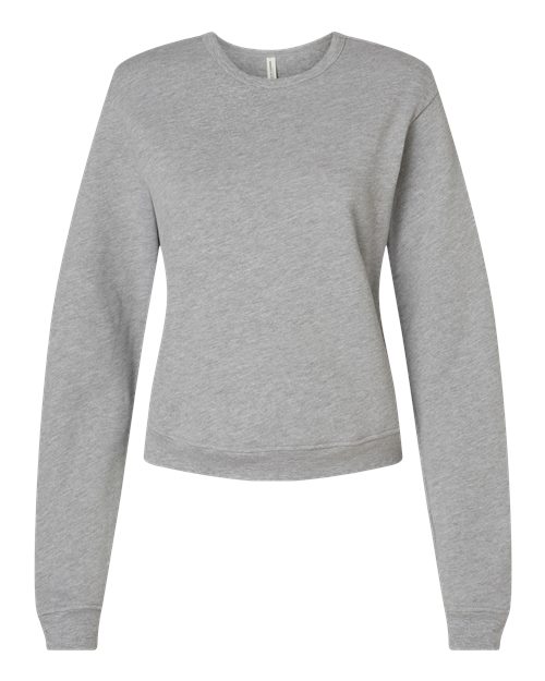 Women's Sponge Fleece Crewneck Sweatshirt - Athletic Heather Front