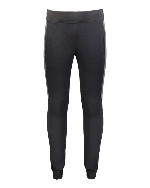 Women's Eco Revive™ Three-Season Joggers - Black/ Carbon Heather Front