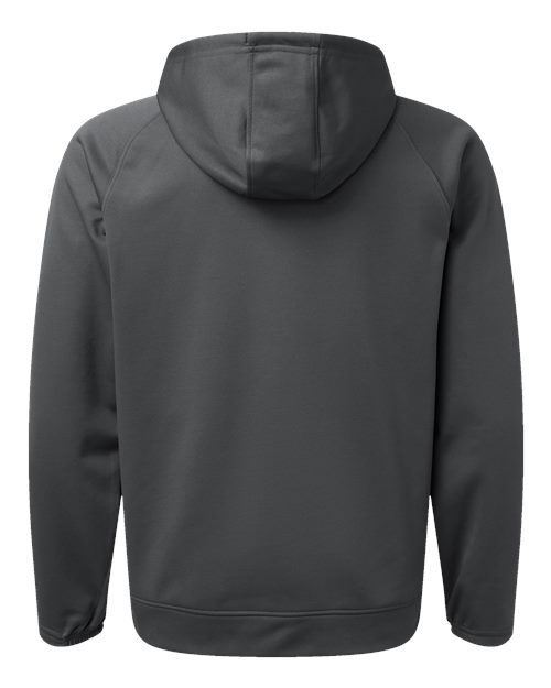 Unisex Vail Performance Fleece Hooded Sweatshirt - Graphite Back