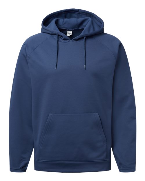 Unisex Vail Performance Fleece Hooded Sweatshirt - Navy Front