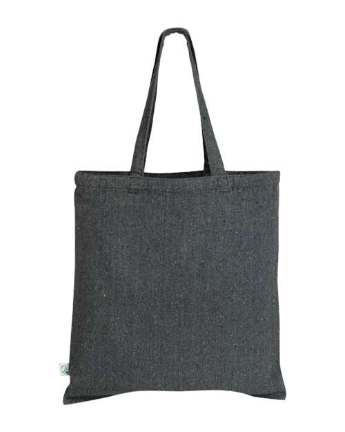 Sustainable Canvas Bag - Dark Grey Front