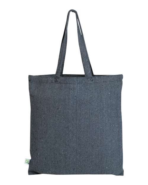 Sustainable Canvas Bag - Navy Blue Front