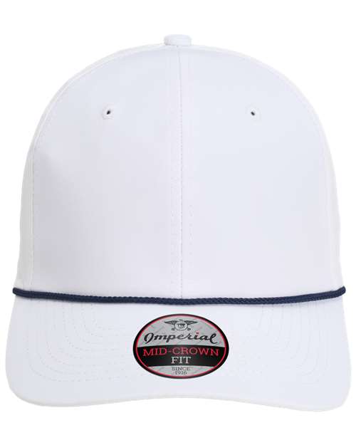 The Wingman Cap - White/ Navy Front