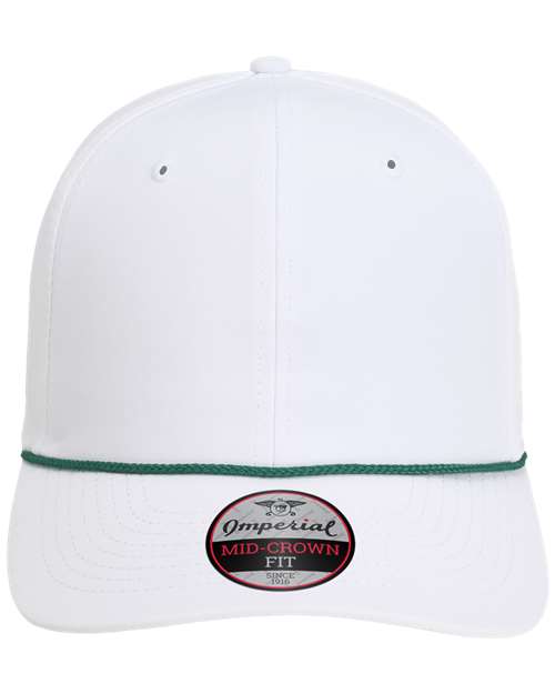 The Wingman Cap - White/ Dark Green Front