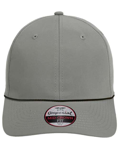 The Wingman Cap - Grey/ Black Front