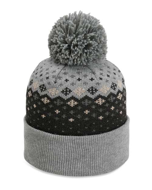 The Baniff Cuffed Beanie - Ash Front