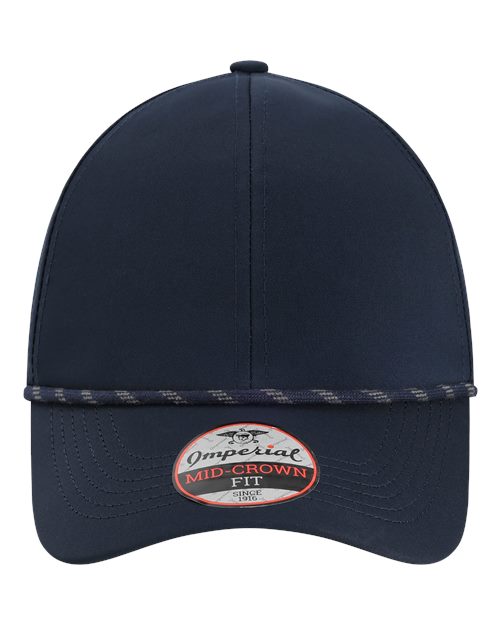 The Habanero Performance Rope Cap - Navy Front