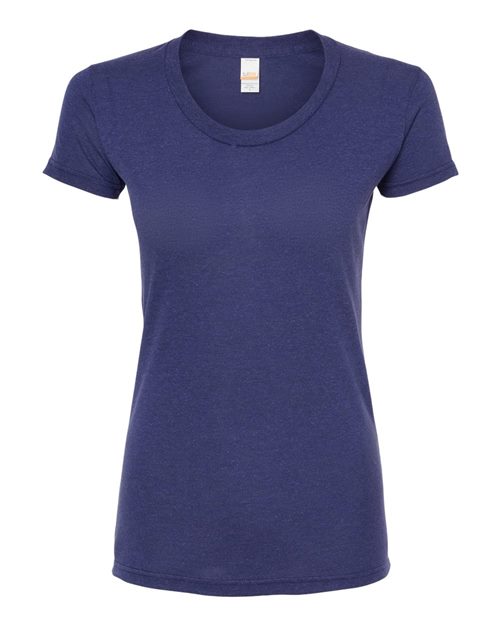 Women's Tri-Blend T-Shirt - Graphite B Front