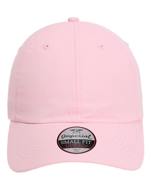 The Hinsen Performance Ponytail Cap - Light Pink Front