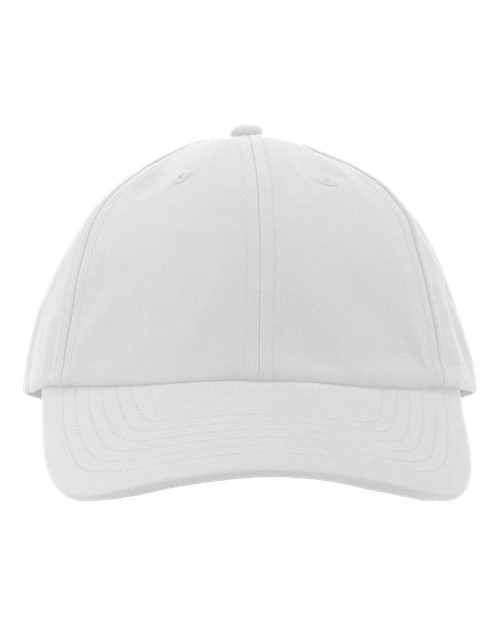 Performance Microfiber Cap - White Front