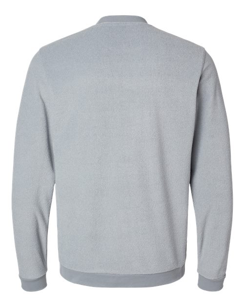 Men's Terry Loop Crewneck Sweatshirt - Grey Three Back