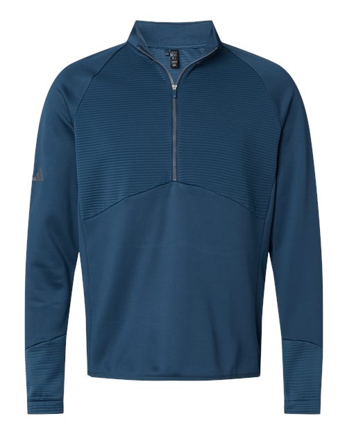 Men's Performance Quarter-Zip Pullover - Crew Navy Front