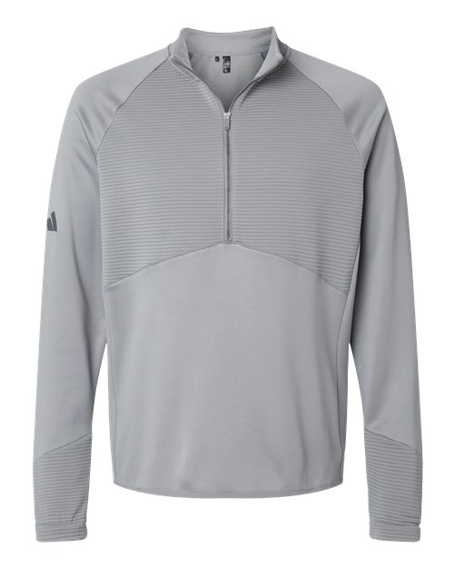 Men's Performance Quarter-Zip Pullover - Grey Three Front
