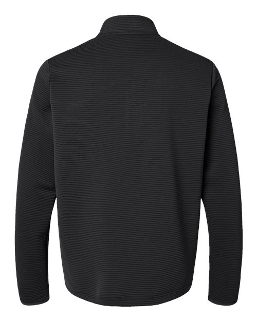 Men's Spacer Quarter-Zip Pullover - Black Back