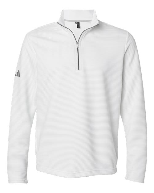 Men's Spacer Quarter-Zip Pullover - Core White Front