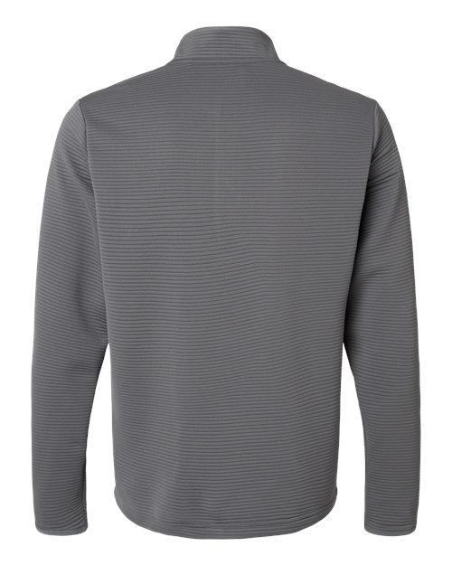 Men's Spacer Quarter-Zip Pullover - Grey Five Back