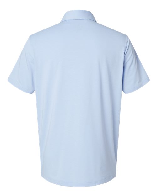 Men's Blended Polo - Blue Dawn Melange Back