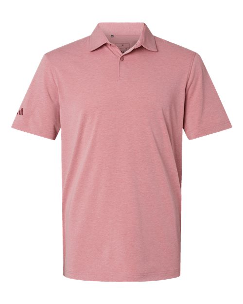 Men's Blended Polo - Pink Strata Melange Front