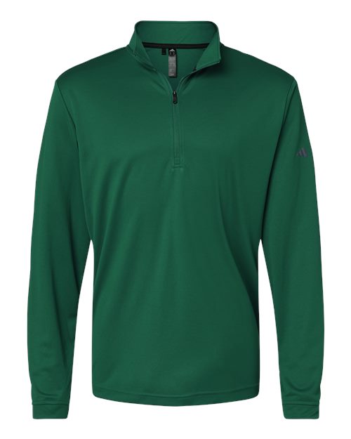 Men's Ultimate365 Lightweight Quarter-Zip Pullover - Collegiate Green Front