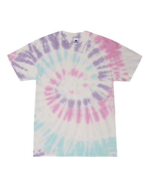 Youth Multi-Color Tie-Dyed T-Shirt - Acadia Front