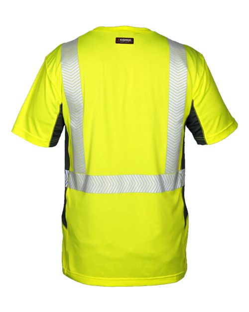 Unisex Premium Black Series® Cool Touch Class 2 T-Shirt - Lime Back