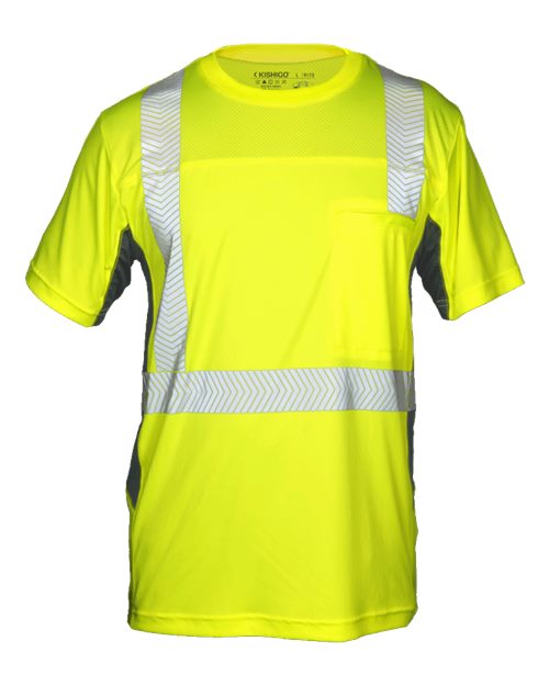 Unisex Premium Black Series® Cool Touch Class 2 T-Shirt - Lime Front