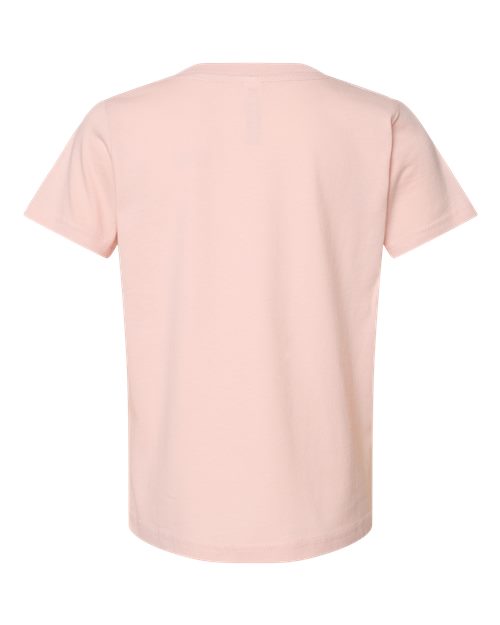 Toddler Fine Jersey Tee - Blush Back