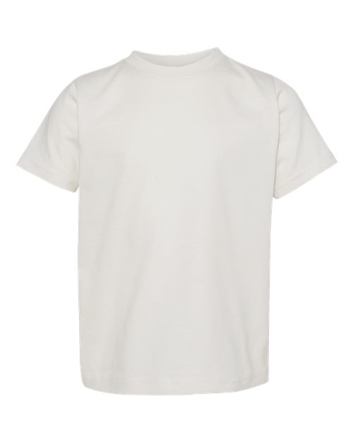 Toddler Fine Jersey Tee - Porcelain Front