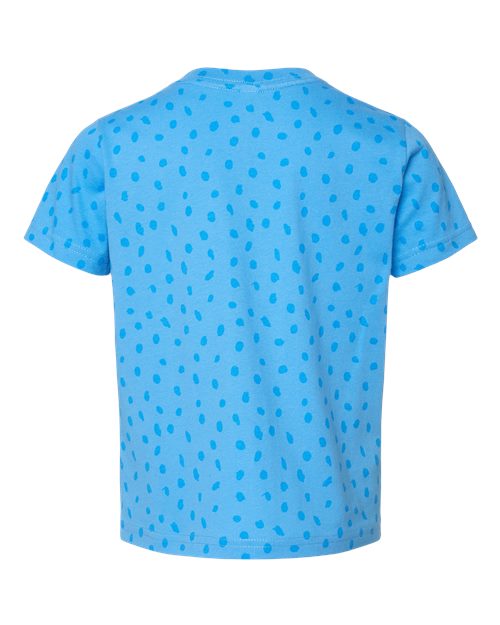 Toddler Fine Jersey Tee - Tradewind Spot Back