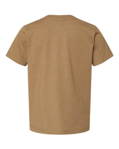 Toddler Fine Jersey Tee - Vintage Coyote Brown Back