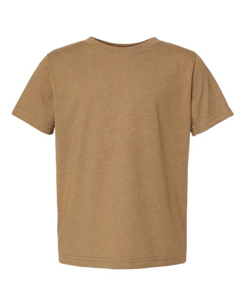Toddler Fine Jersey Tee - Vintage Coyote Brown Front