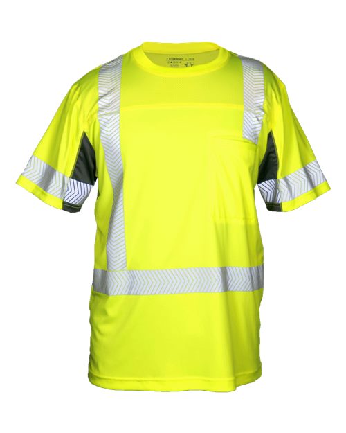 Unisex Premium Black Series® Cool Touch Class 3 T-Shirt - Lime Front