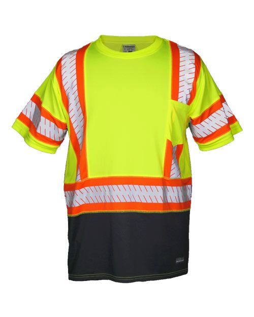 Unisex DOT Class 3 T-Shirt - Lime Front