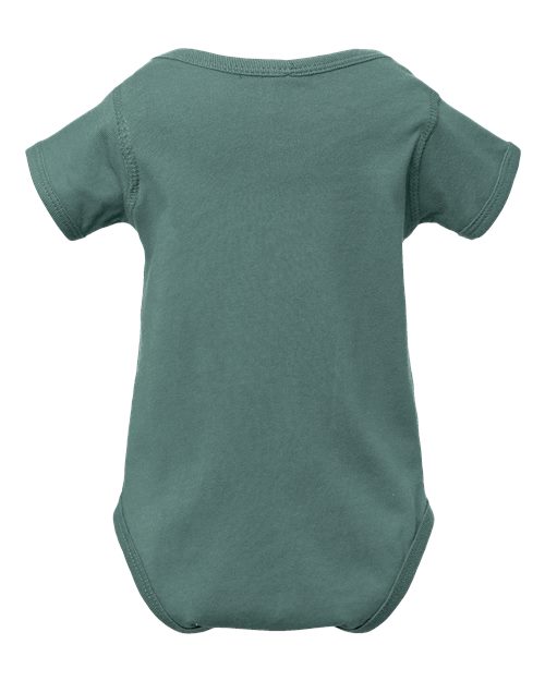 Infant Fine Jersey Bodysuit - Basil Back