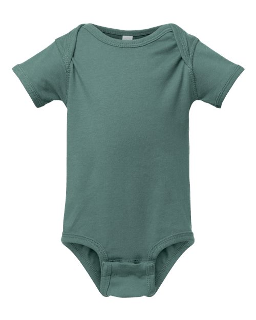 Infant Fine Jersey Bodysuit - Basil Front