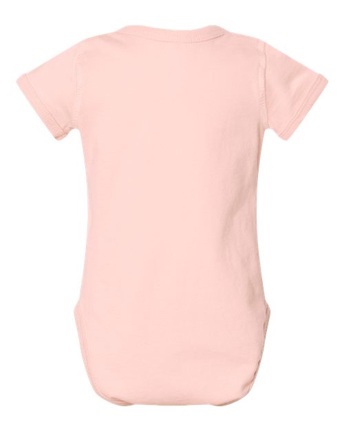 Infant Fine Jersey Bodysuit - Blush Back