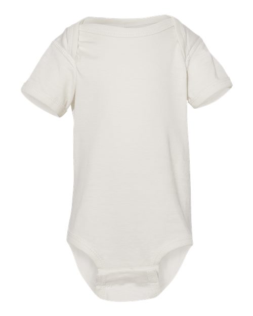 Infant Fine Jersey Bodysuit - Porcelain Front