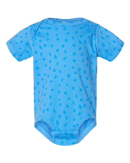 Infant Fine Jersey Bodysuit - Tradewind Spot Front