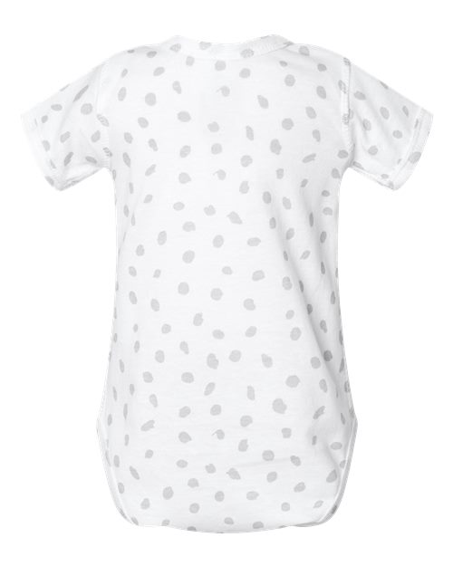 Infant Fine Jersey Bodysuit - White Spot Back