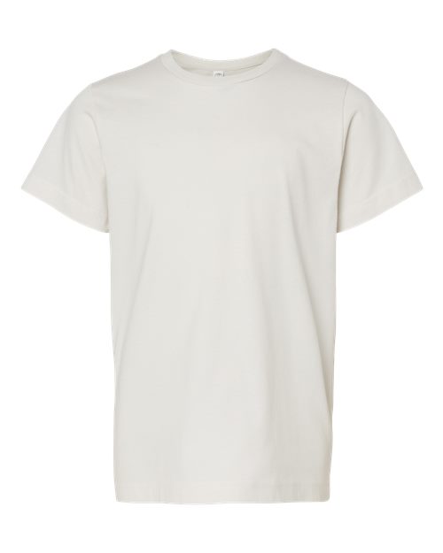 Youth Fine Jersey Tee - Porcelain Front