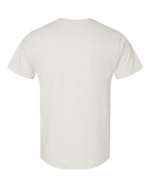 Unisex Fine Jersey Tee - Porcelain Back