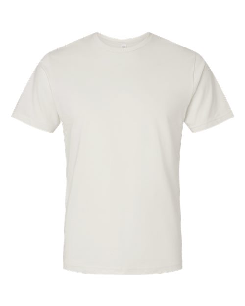 Unisex Fine Jersey Tee - Porcelain Front