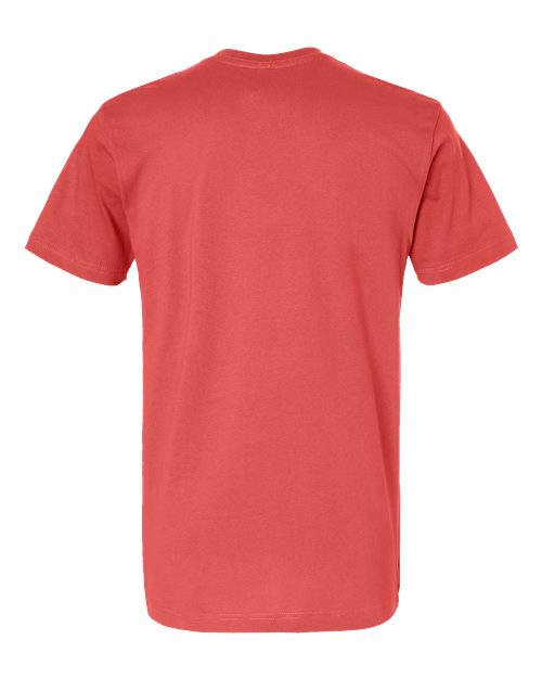 Unisex Fine Jersey Tee - Passionfruit Back