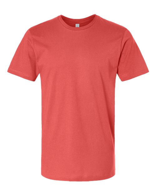 Unisex Fine Jersey Tee - Passionfruit Front